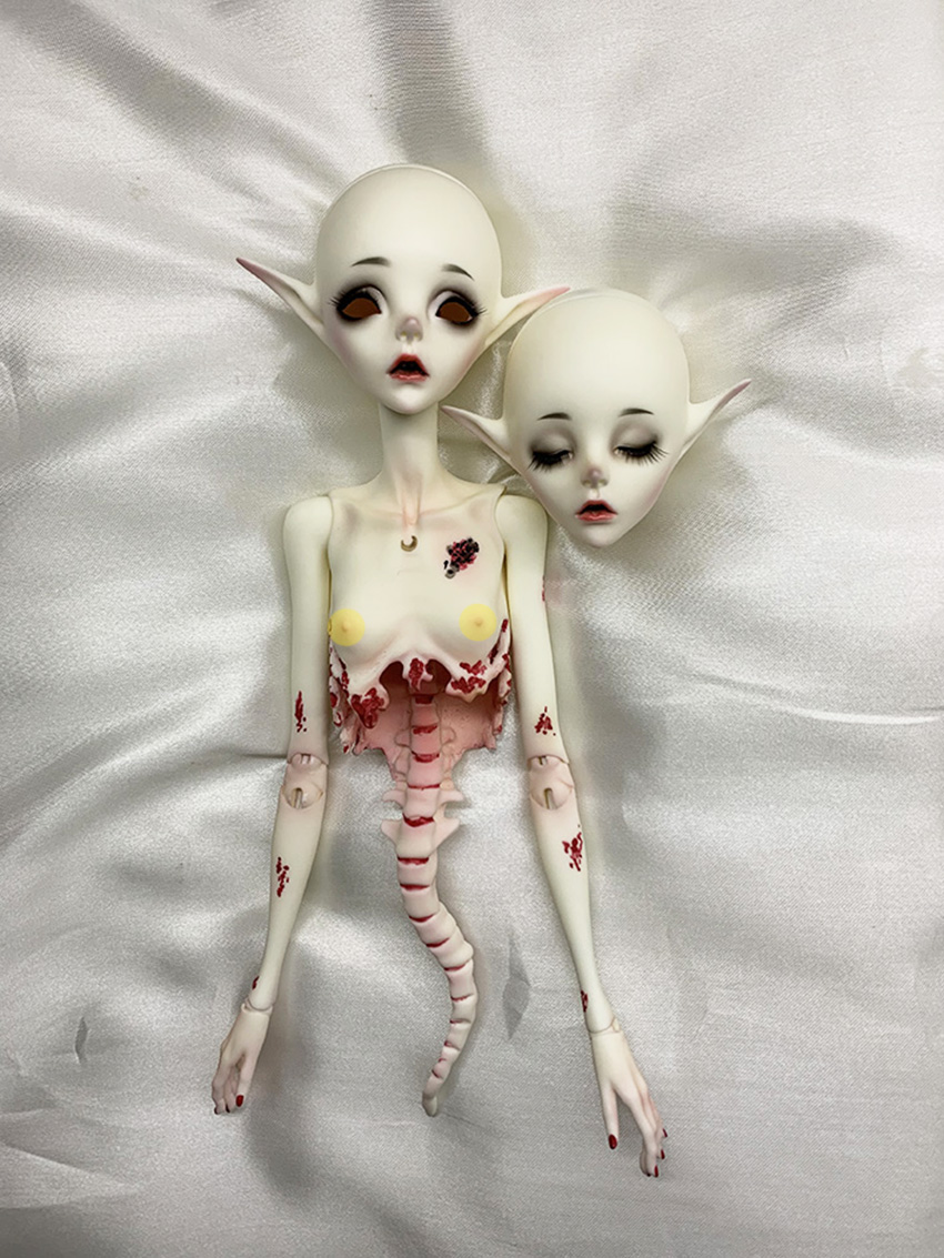 ซอมบี้ตุ๊กตาBJD SD 1/6 ตุ๊กตาข - Ethnic Fashion Model บทวิจารณ์และราคา