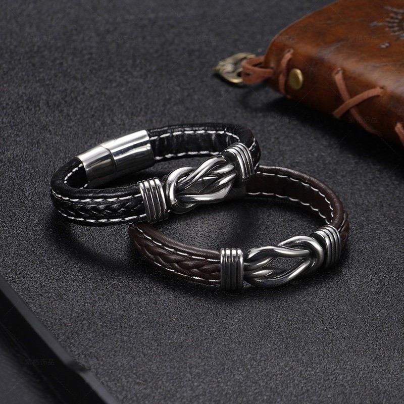 สร้อยข้อมือหนังถักสไตล์ชาติพัน - Ethnic Fashion Model บทวิจารณ์และราคา