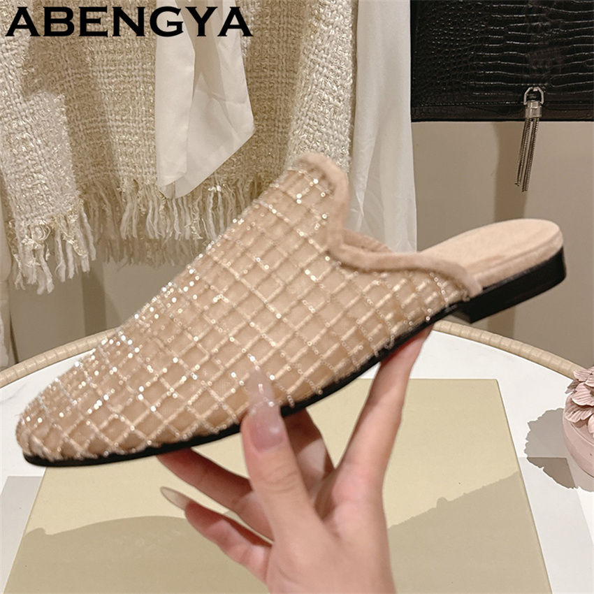 รองเท้าสลิปเปอร์แบบสวมหัวมน ผ้ - Ethnic Fashion บทวิจารณ์และราคา