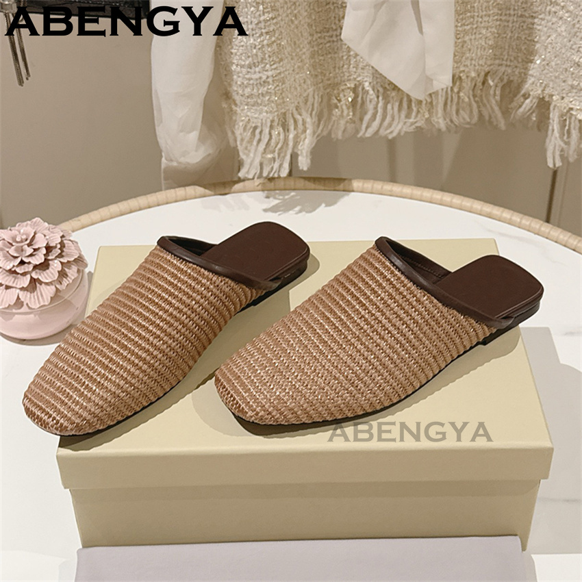 รองเท้าสลิปเปอร์แบบสวมหัวมน ผ้ - Ethnic Fashion บทวิจารณ์และราคา