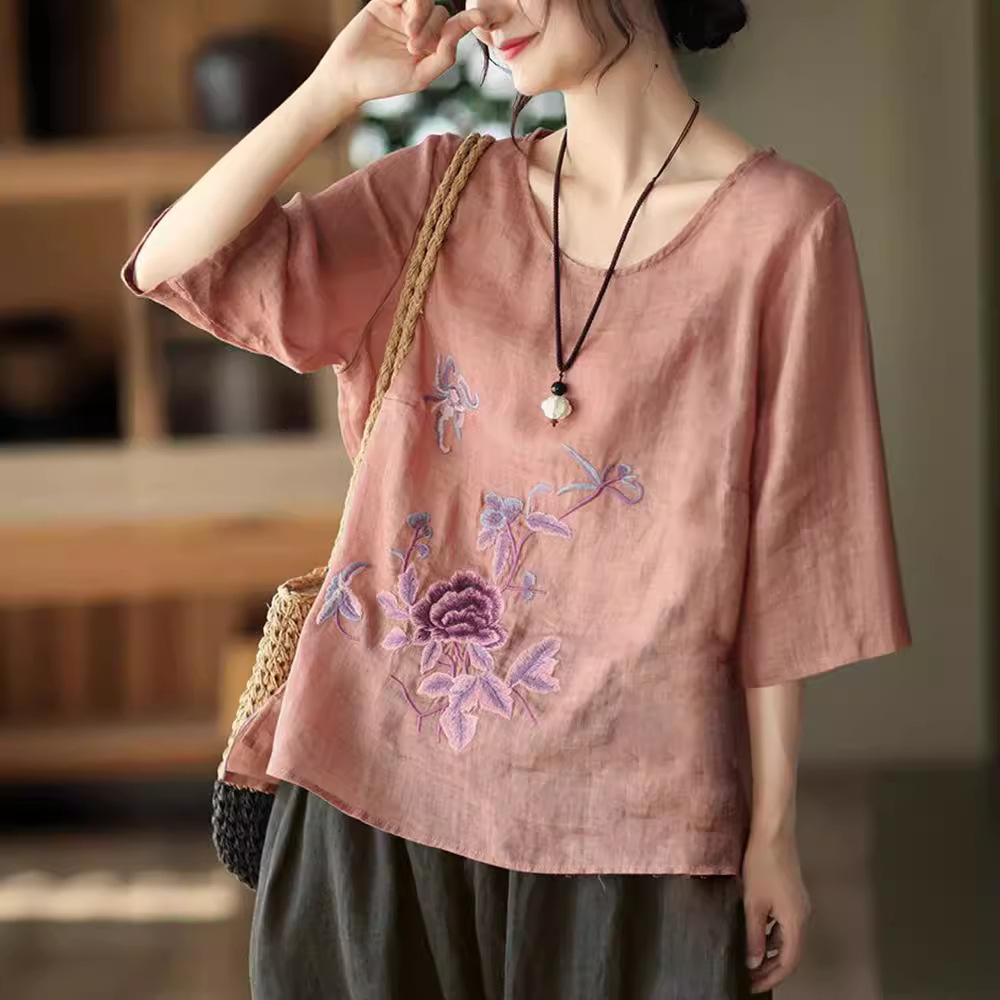 เสื้อเบลาส์ผู้หญิงไซส์ใหญ่สไตล - Ethnic Fashion For Ladies บทวิจารณ์และราคา