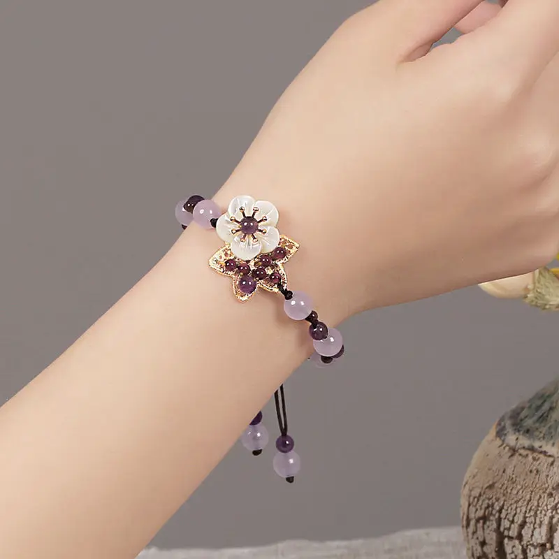 สร้อยข้อมือคริสตัลสไตล์โมริ สา - Ethnic Fashion Style บทวิจารณ์และราคา