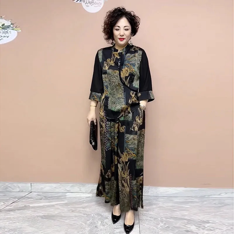 2025 ใหม่กางเกงขากว้างชุดกลางแ - Ethnic Fashion For Ladies บทวิจารณ์และราคา