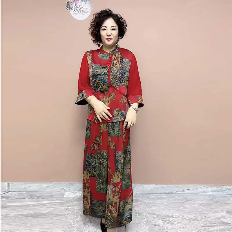 2025 ใหม่กางเกงขากว้างชุดกลางแ - Ethnic Fashion For Ladies บทวิจารณ์และราคา