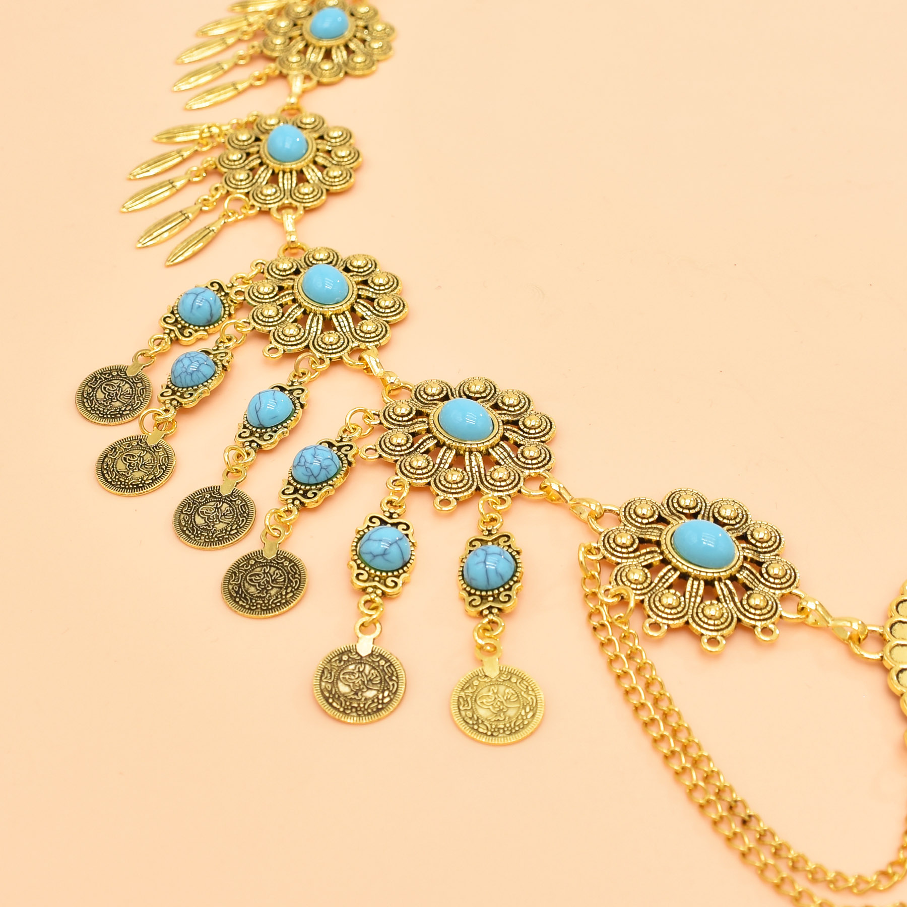 ชุดเดรสโลหะสไตล์ยิปซีอินเดียย้ - Ethnic Fashion Co In บทวิจารณ์และราคา