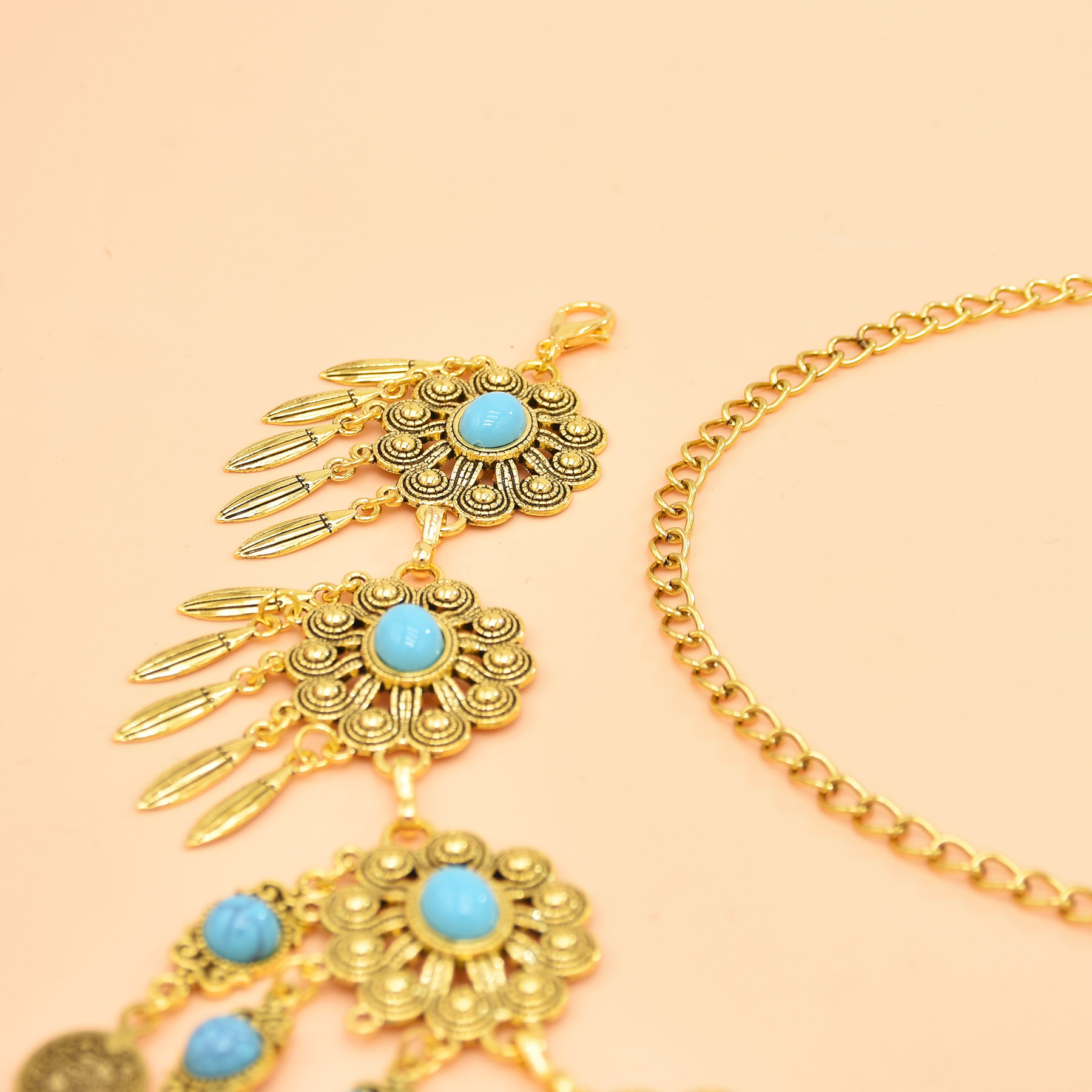 ชุดเดรสโลหะสไตล์ยิปซีอินเดียย้ - Ethnic Fashion Co In บทวิจารณ์และราคา