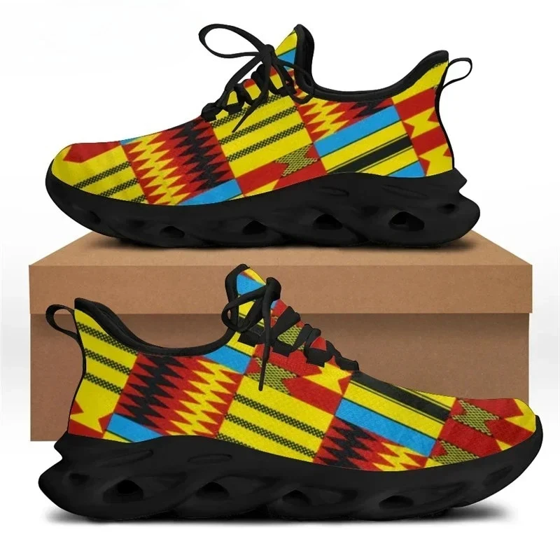 รองเท้าผ้าใบลายชนเผ่าแอฟริกันส - Ethnic Fashion บทวิจารณ์และราคา
