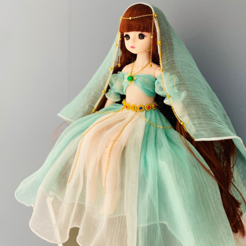 ตุ๊กตาเด็กผู้หญิงสไตล์เรโทร 30 - Ethnic Fashion Model บทวิจารณ์และราคา