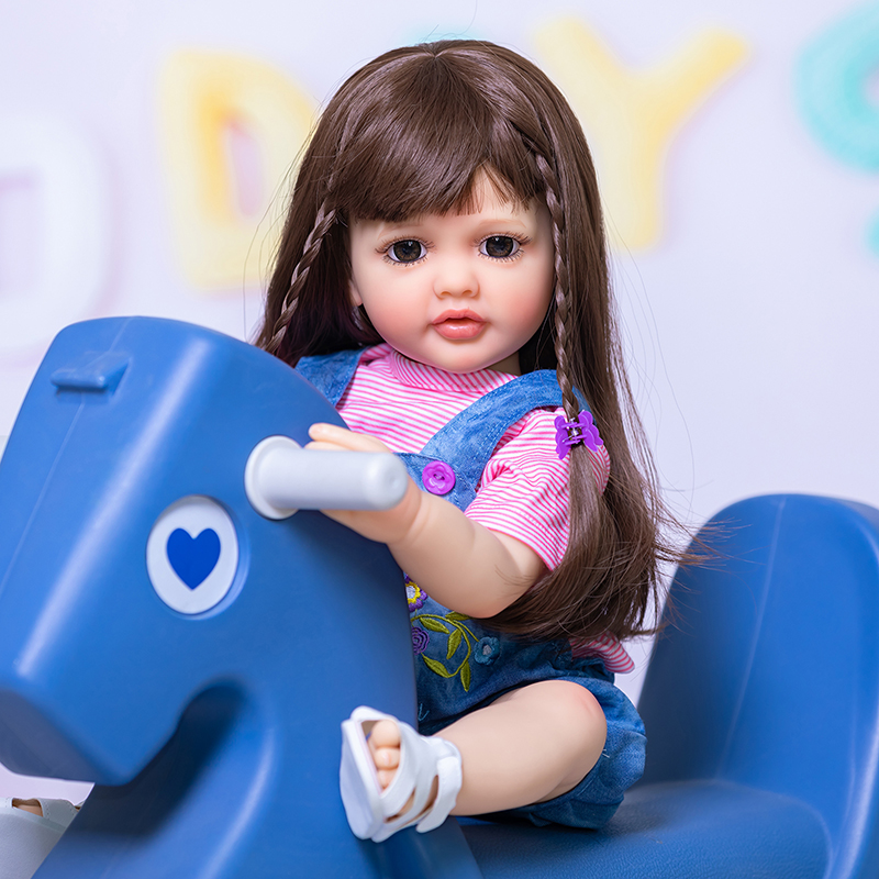 50 ซม.ซิลิโคน Reborn ตุ๊กตาเด็ - Ethnic Fashion Model บทวิจารณ์และราคา